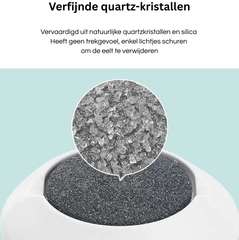 Wonderbaarlijke eelt verwijderaar