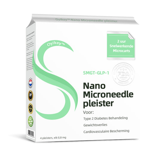 Zie resultaten in 7 dagen Laniska™  SMGT-GLP-1 Nano Microneedle pleister