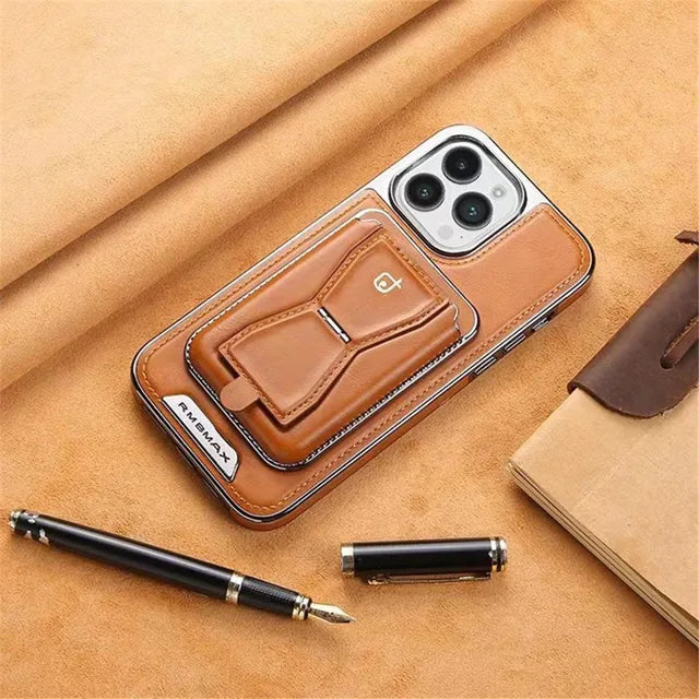 LEDEREN  2-in-1 Magnetische Case voor alle   I-Phone's