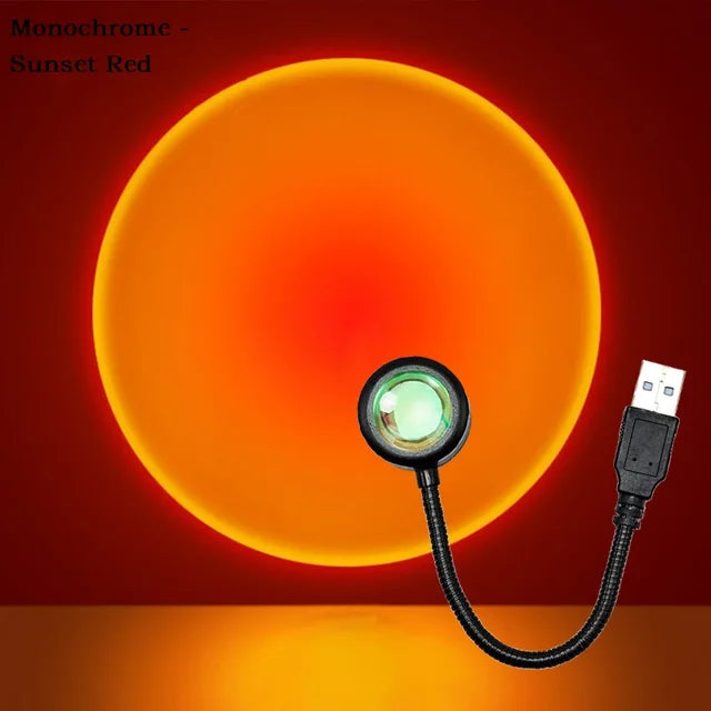 USB magische zonsondergang