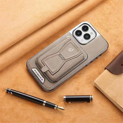 Custodia magnetica 2 in 1 in PELLE per tutti gli iPhone