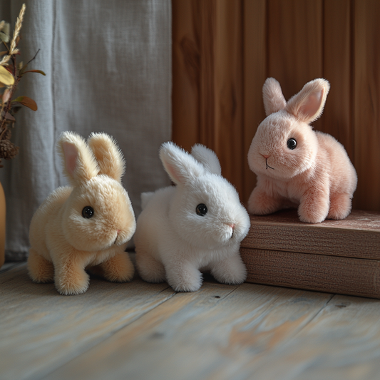 🐰 Binky - het realisctisch speelgoedkonijntje
